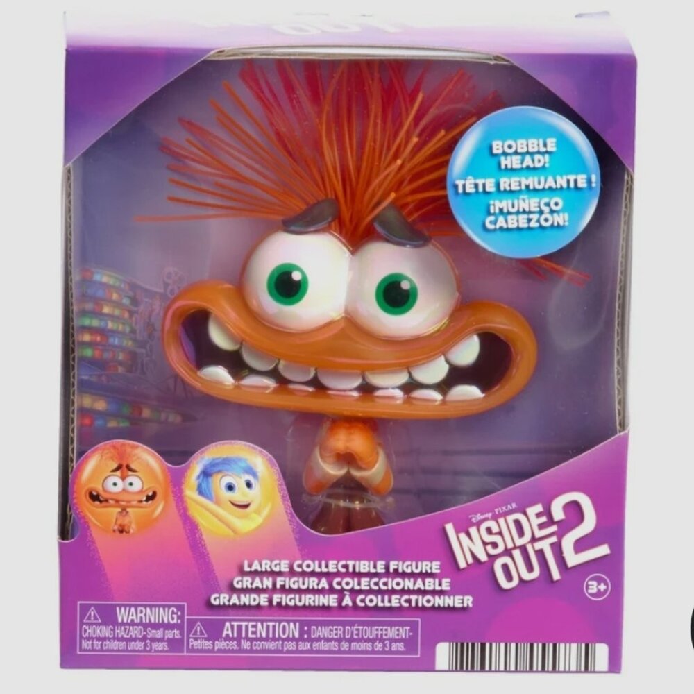 Inside Out 2 Anxiety Bobble Head Figure Disney